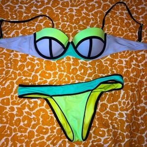 Victoria’s Secret Color Block Bikini